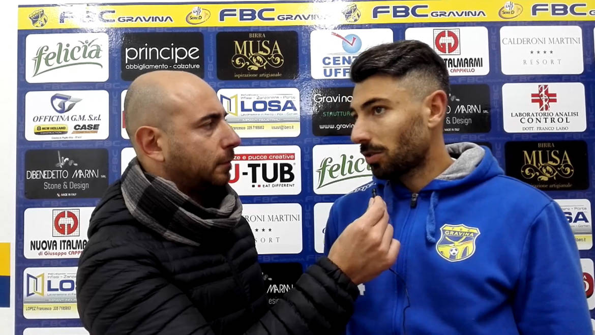 Intervista a Cerone, post partita FBC Gravina- Nocerina