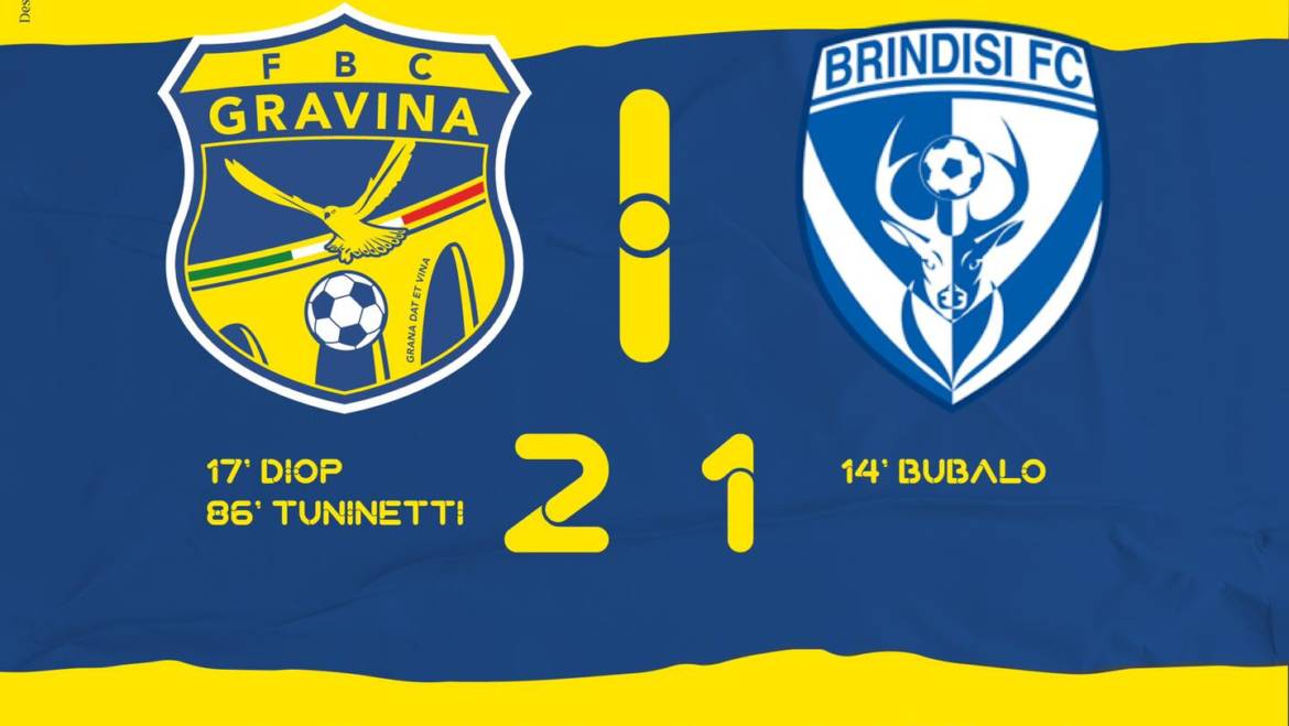 12a Giornata LND Girone H: FBC Gravina – Brindisi