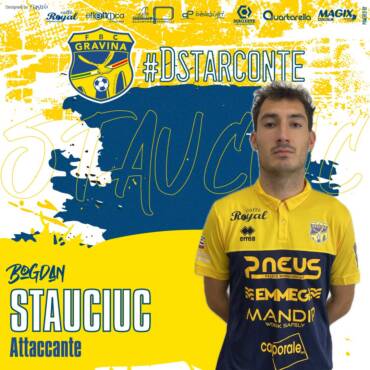 Stauciuc è un nuovo calciatore della FBC Gravina