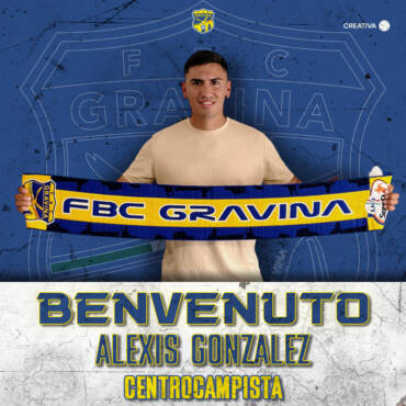 Gonzalez è un nuovo calciatore della FBC Gravina