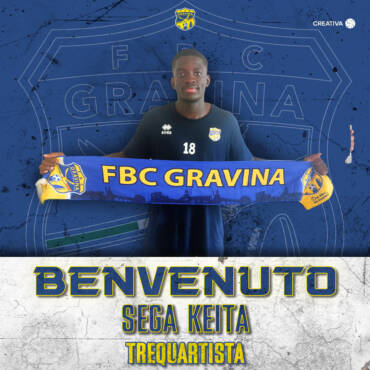 Keita è un nuovo calciatore della FBC Gravina