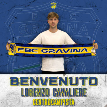 Cavaliere è un nuovo calciatore della FBC Gravina