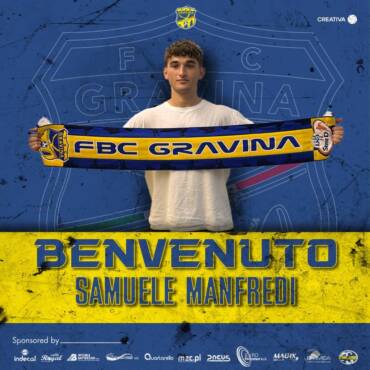 Manfredi è un nuovo calciatore della FBC Gravina