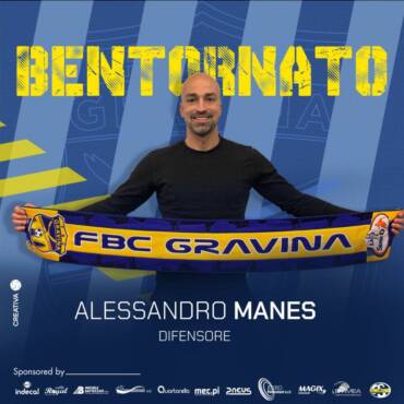 Manes è un nuovo calciatore della FBC Gravina